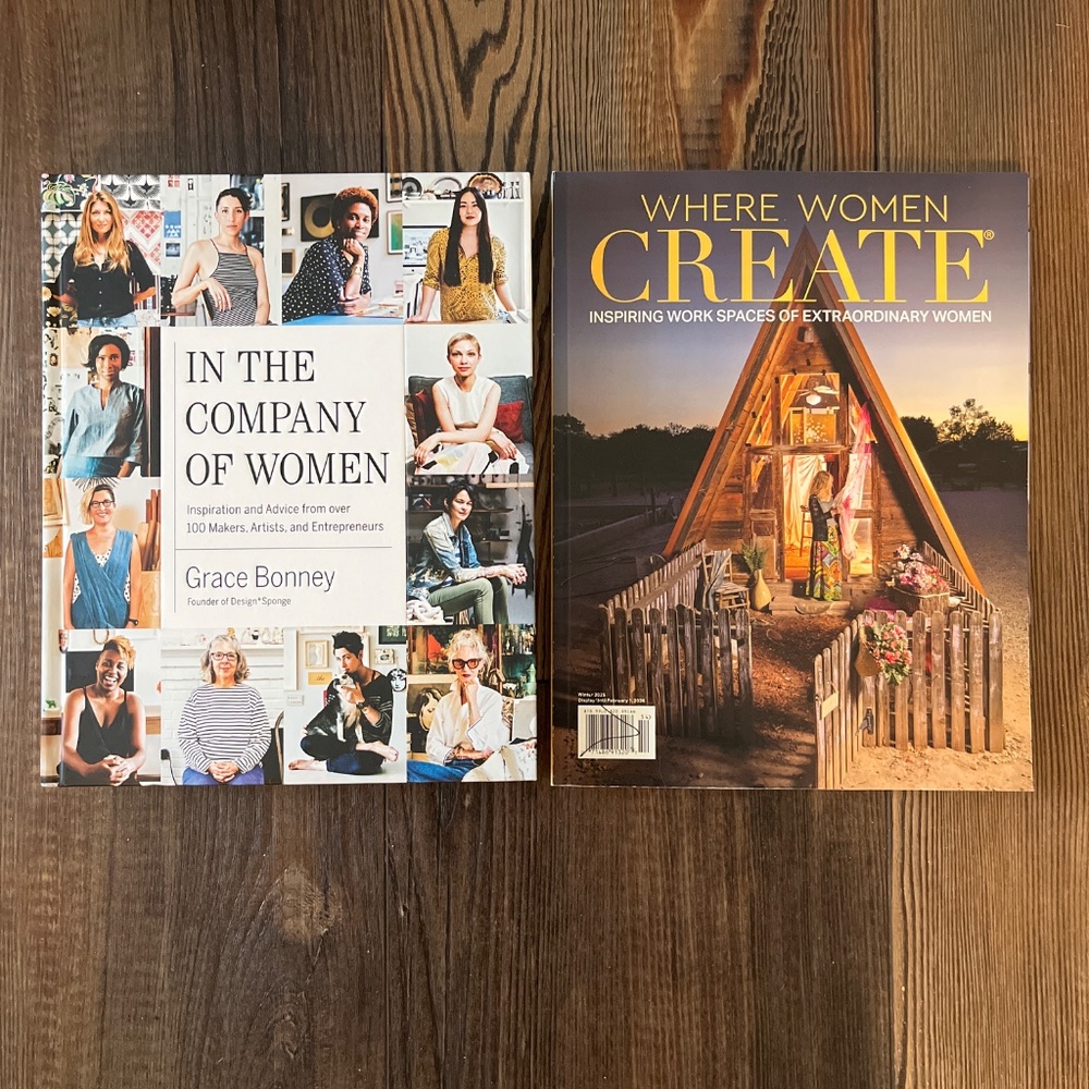 IN THE COMPANY OF WOMEN HC Book by Grace Bonney and Where Women Create magazine